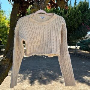 fashion nova knit crop top